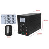 NICE POWER Adjustable DC Switching Power Supply 0-60V 0-5A - BLACK